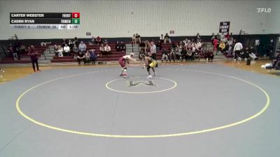 150 lbs Carter Webster, Frisco Heritage vs Caden Ryan, Frisco Memorial