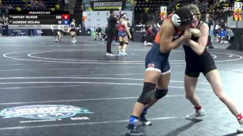 124 lbs Cons. Round 1 - Hayley Gilson, Lindenwood University vs Jazmene Molina, Utica