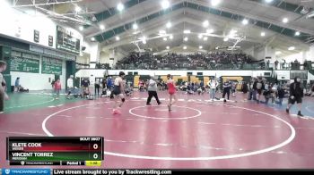 110 lbs Semifinal - Klete Cook, Weiser vs Vincent Torrez, Meridian