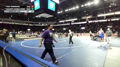 106 lbs Cons. Round 2 - Tony Rodriguez, Cashmere vs Quauhtli Zuniga Romo, Emerald Ridge