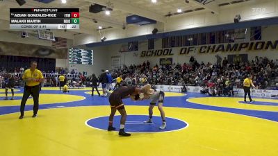 135 lbs Consi Of 8 #1 - Azuan Gonzales-Rice, Etiwanda vs Malakii Martin, Roosevelt (CO)