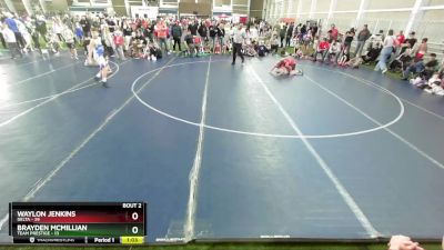 100 lbs Quarterfinals (8 Team) - Brayden Mcmillian, Team Prestige vs Waylon Jenkins, Delta