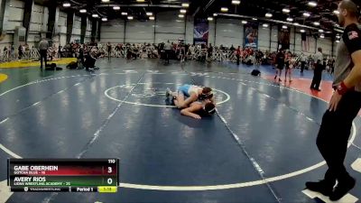 110 lbs Rd# 4- 2:00pm Friday Final Pool - Avery Rios, Lions Wrestling Academy vs Gabe Oberhein, Gotcha Blue