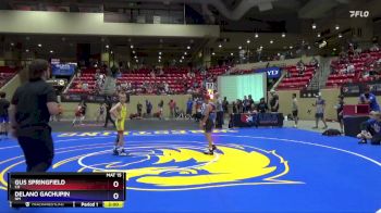 78 lbs Cons. Round 1 - Gus Springfield, CO vs Delano Gachupin, NM