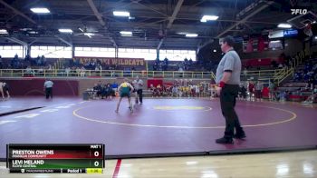 126 lbs 1st Place Match - Levi Meland, Floyd Central vs Preston Owens, Franklin Community