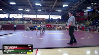 126 lbs 1st Place Match - Levi Meland, Floyd Central vs Preston Owens, Franklin Community