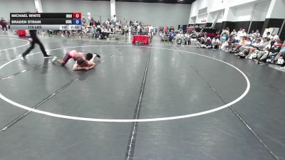 190 lbs Michael White, Team Indiana Gold vs Braden Strain, Oklahoma Blue