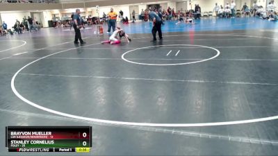 80 lbs Semis & 1st Wrestleback (8 Team) - Stanley Cornelius, Foley vs Brayvon Mueller, LSH (LeSueur/Henderson)