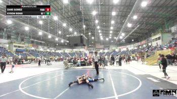 69 lbs Quarterfinal - Zane Gomez, Pomona Elite vs Kyson Sides, No Team