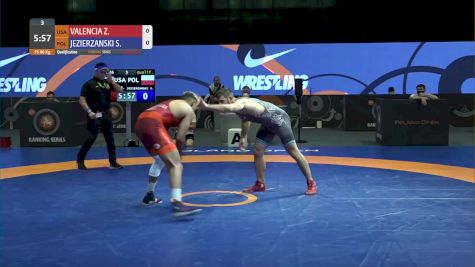 86 kg Match - Zahid Valencia, USA vs Sebastian Jezierzanski, POL