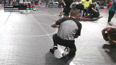 136 lbs Consi Of 16 #2 - Aj Holmes, All I See Is Gold Academy vs Nicholas Pierro, Hawthorne