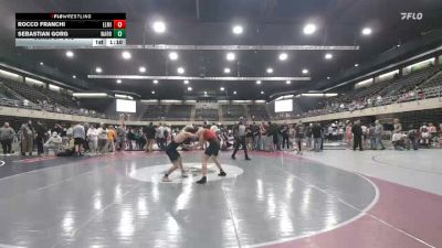 135 lbs Consi Of 8 #2 - Rocco Franchi, Elmira Heights vs Sebastian Gorg, Warrenton