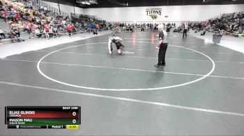 138 lbs Cons. Semi - Mason Mau, Sugar River vs Elias Glinski, Crandon