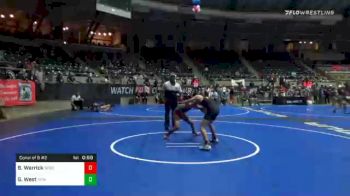 105 lbs Consolation - Brody Warrick, Sebolt vs Gerimiah West, New Mexico Wolfpack