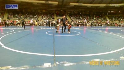 49 lbs Quarterfinal - Huntlee Holbrook, Simmons Academy Of Wrestling vs Tillman Taylor, Safford Wrestling Club