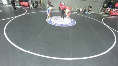 132 lbs Champ. Rd Of 16 - Josiah Gonzalez vs Carlos Melgoza III, Dethrone Wrestling Club
