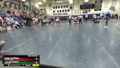 120 lbs Cons. Round 1 - Cutler Bunch, Highland vs Zane Campbell, Mountainside