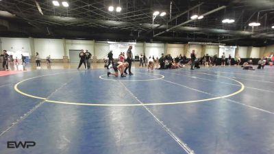 130 lbs Rr Rnd 5 - Lucas Howe, Coweta vs Tuff Howell, Madill Takedown