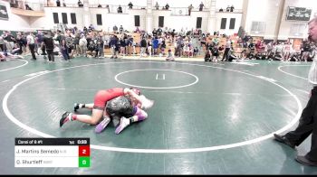 126 lbs Consi Of 8 #1 - Josiah Martins Semedo, New Bedford vs Quinn Shurtleff, Norton