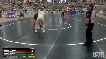 A 285 lbs Semifinal - Caleb Wolfe, Pigeon Forge vs Caleb Turner, Knoxville Halls