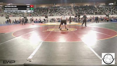 Consolation - Payden Miller, Eufaula Ironheads Wrestling Club vs Kayson Warren, Broken Bow