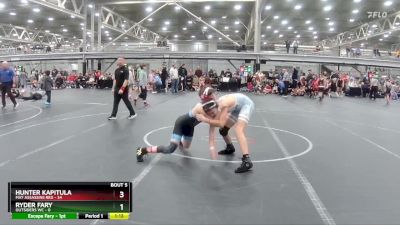 105 lbs Round 3 (4 Team) - Hunter Kapitula, Mat Assassins Red vs Ryder Fary, Outsiders WC