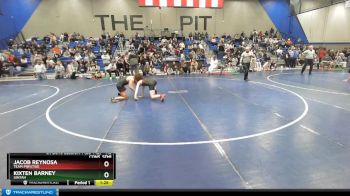 116 lbs Cons. Semi - Kixten Barney, Uintah vs Jacob Reynosa, Team Prestige