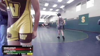 150 lbs Champ. Round 2 - Drake Durazo, Rancho Buena Vista vs Aaron Patton, Temecula Valley