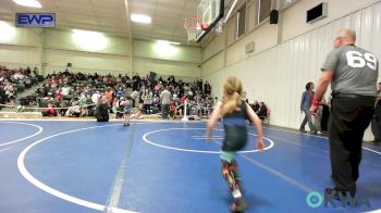 46 lbs 3rd Place - Stetson Long, Pocola Youth Wrestling vs Emilee Galetka, Viking Wrestling Club