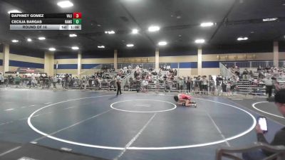 101 lbs Round Of 16 - Daphney Gomez, Valiant College Prep vs Cecilia Bargas, Rams WC