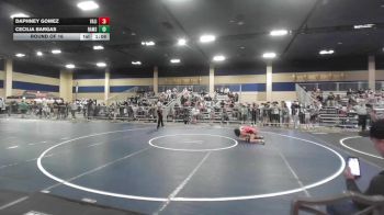 101 lbs Round Of 16 - Daphney Gomez, Valiant College Prep vs Cecilia Bargas, Rams WC