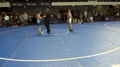 100 lbs Cons. Quarters - Rye Davis, Threestyle Wrestling Of Oklahoma vs Titus Slaughter, Ironclad Wrestling Club