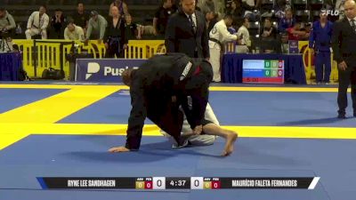 Maurício Faleta Fernandes vs Ryne Lee Sandhagen 2025 Master International IBJJF Jiu-Jitsu North American Championship