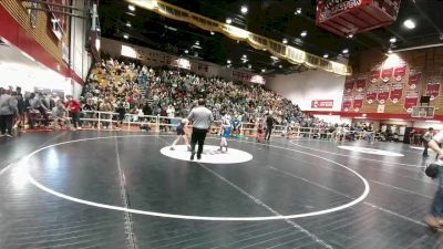 75A Quarterfinal - Charles Murray, Wind River Middle School vs Cody Bauer, CY Middle School
