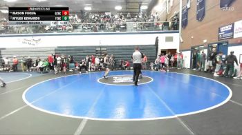 102 lbs Champ. Round 1 - Mason Fuqua, Gooding Cobra Wrestling Club vs Myles Edwards, Fighting Squirrels Wrestling Club