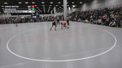 106 lbs Cons. Sub-rd Of 64 - Joshua Bratten, Big Game Wrestling Club vs Keller Little, Moyer Elite Wrestling