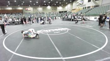 130 lbs 2nd Place - Eastyn Lopez, All In Wr Acd vs Bentley Hammett, NorCal Nomads