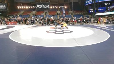 132 lbs Cons. Rd Of 16 - Cael Puderbaugh, KS vs Brian Miller, CA