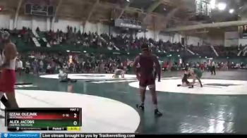 165 lbs Champ. Round 2 - Alex Jacobs, Central Michigan vs Izzak Olejnik, Northern Illinois