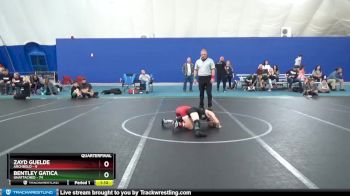 64 lbs Quarterfinal - Zayd Guelde, Archbold vs Bentley Gatica, Unattached