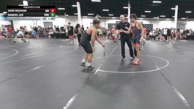 140 lbs Cons. Semi - John Mozzani, Black Sheep WC vs Samuel Lee, Pocono Regional Wrestling Club