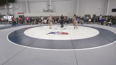 115 lbs 1st Place Match - Kaylee Vera, Queen City Grappling Club vs Emma Baker, Michigan West Wrestling Club