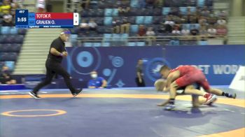 48 kg 1/8 Final - Peter Zsigmond Totok, Hungary vs Oliver Grauen, Estonia