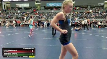 115 lbs Cons. Round 4 - Juliana Burds, DC Elite vs Georgia Smith, Southern Iowa Outlaws
