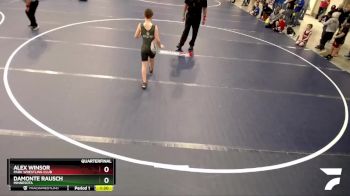 93 lbs Quarterfinal - DaMonte Rausch, Minnesota vs Alex Winsor, Park Wrestling Club