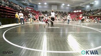 55 lbs Round Of 16 - Weston Gordineer, Buck Pride Wrestling vs Barrett Robb, IRONMEN Wrestling Club