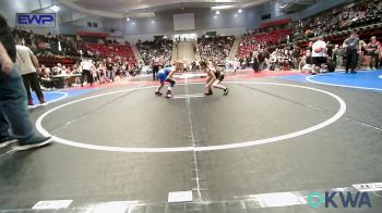 73 lbs Round Of 16 - Payton McCall, Broken Arrow Wrestling Club vs Kendrick Henning, Pryor Tigers