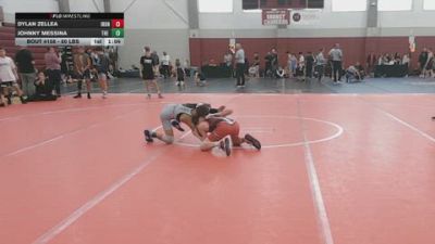 80 lbs Rr Rnd 1 - Dylan Zellea, Iron Horse Wrestling Club vs Johnny Messina, The Outsiders Wrestling Club
