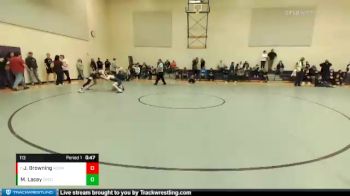 113 lbs Cons. Round 2 - John Browning, Redmond vs Mason Lacey, Crook County