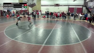 138 lbs Cons. Quarters - Shane Kramer, No Nonsense Wrestling vs Jacob Griffith, Anoka Youth Wrestling